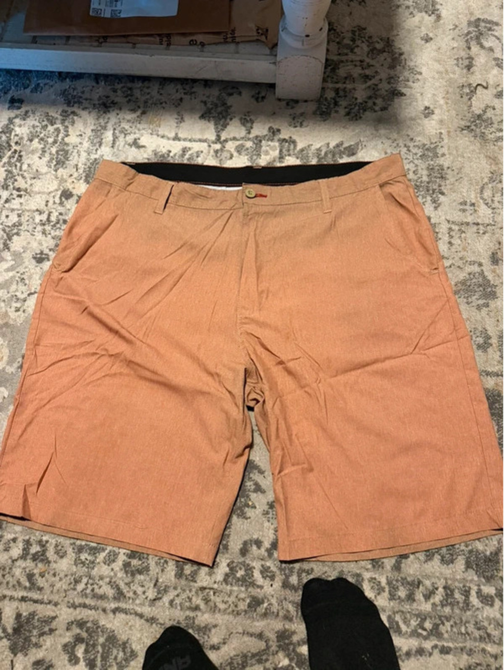 Ron Jon Surf Shop Men's Size 40 Tan Casual Shorts